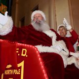 As is the custom, Santa and his spouse, Mrs. Clause, showed up for the annual Lemoore Christmas Parade.